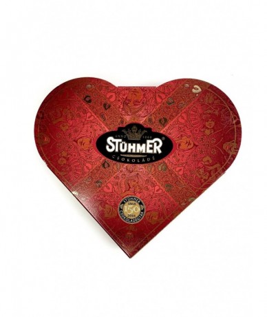 Stühmer Szívdesszert -4  különböző krémmel töltött csokoládéval
