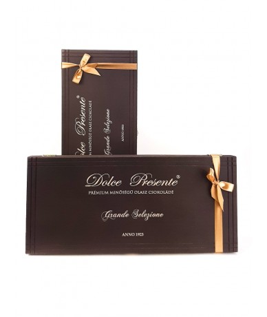 Dolce Presente 36 db-os Csokoládé ajándék fa dobozban- Fleurt ajándékküldés