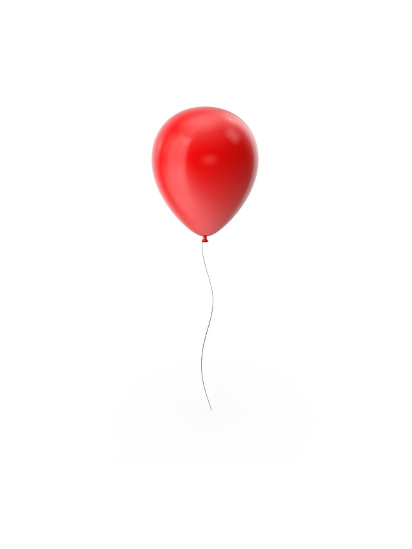 Metal balloon filled with helium