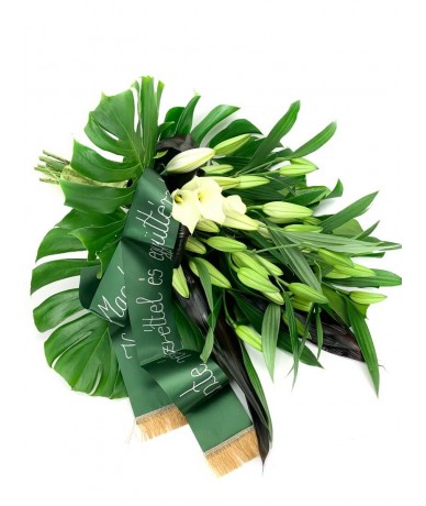 Elegant bouquet for funeral
