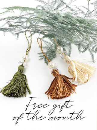 Free gift of the month: Bookmark tassel